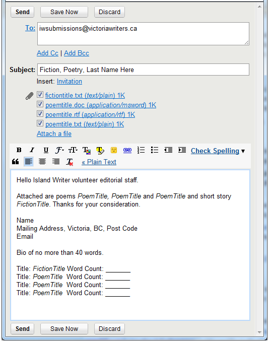 Note accepted document formats