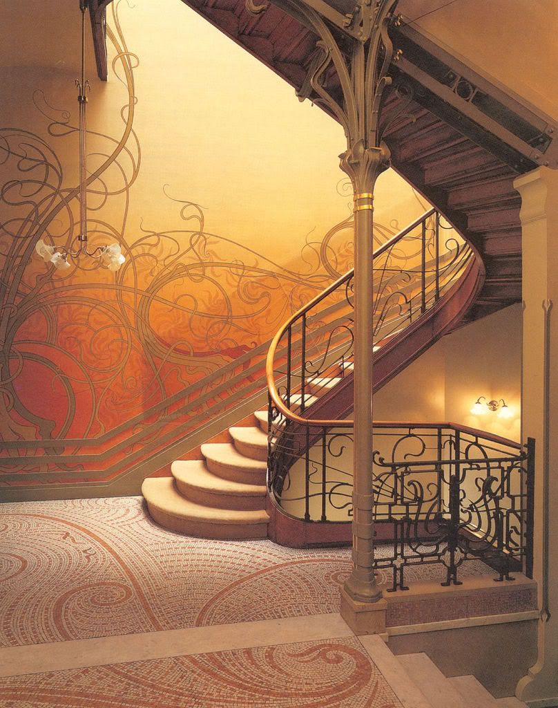 art nouveau architecture presence