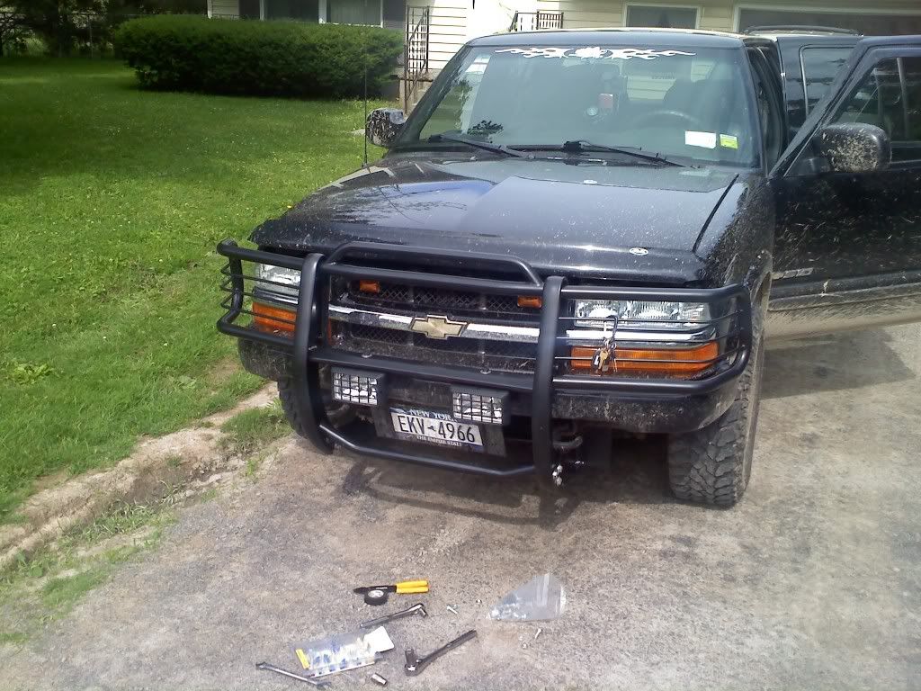Installing a Hunter Brush Guard on and '03 S10 S10 Forum