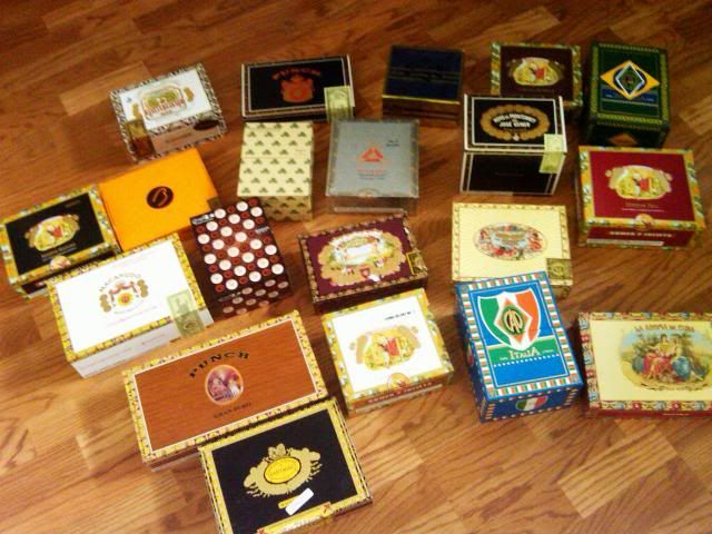 cigar boxes