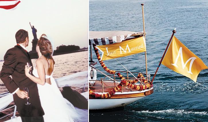 romantic nautical theme wedding