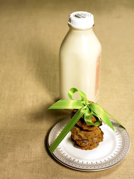 Milk and cookies are the perfect pair For a unique touch we served the 