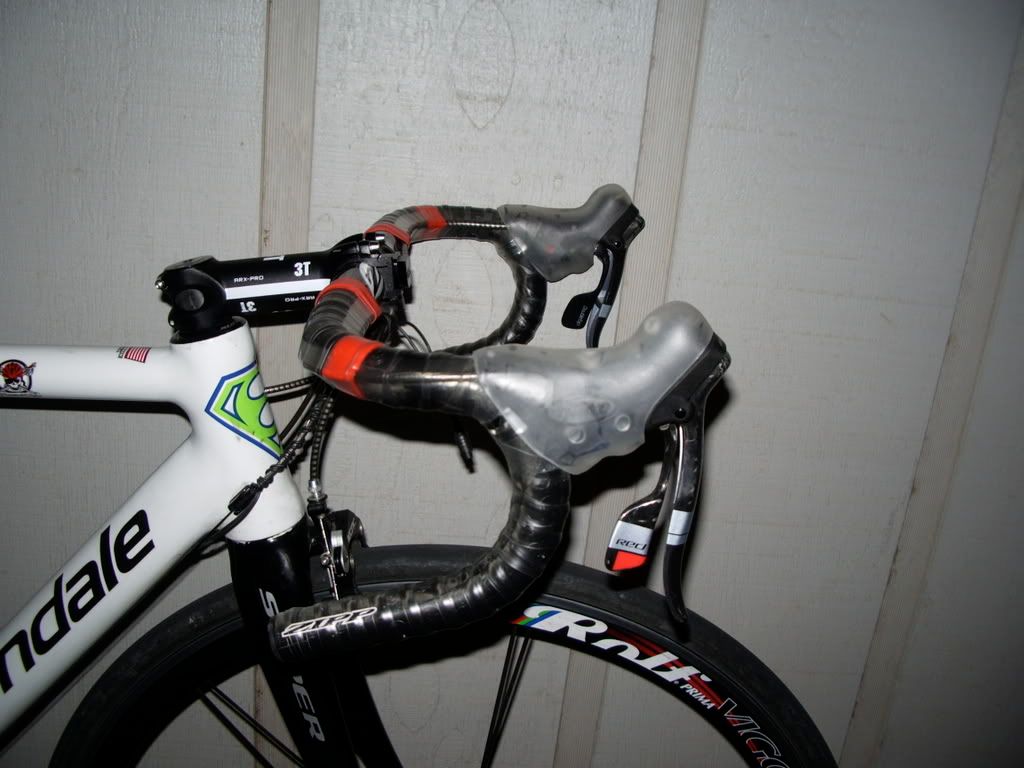 Nokon with Clear Bar tape. Weight Weenies