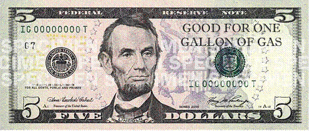 New Five Dollar bill
