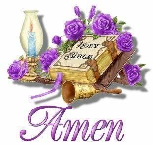 jpgAmenpicofBiblepurplerosesjpg.jpg Holy Bible in Lavender image by SinginsStuff