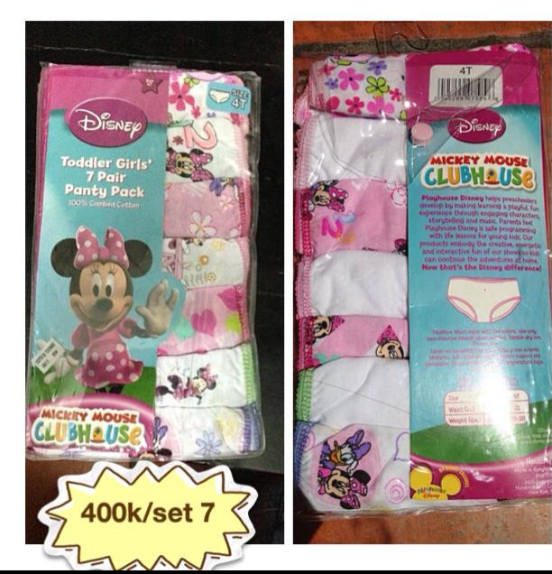 VITAMIN, DẦU CÁ..-Đầm DLS 18months, Quần chip Disney 4t giá thanh lý - 9