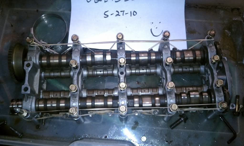 FS K20a2 Rocker assembly with cams, alt and starter Honda / Acura
