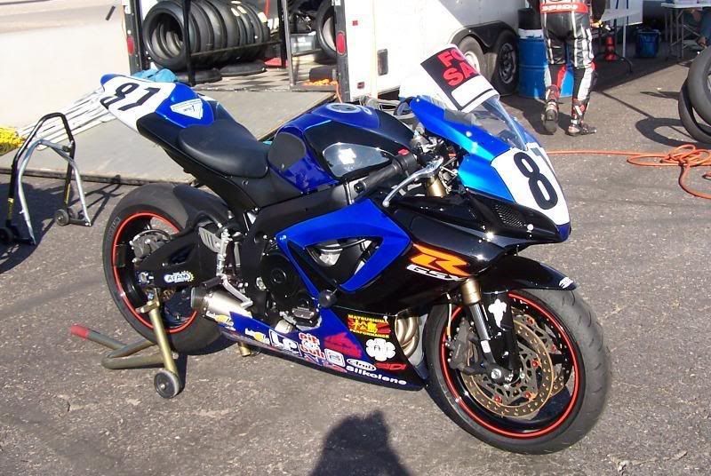 2007 Gsxr 600 Racebike