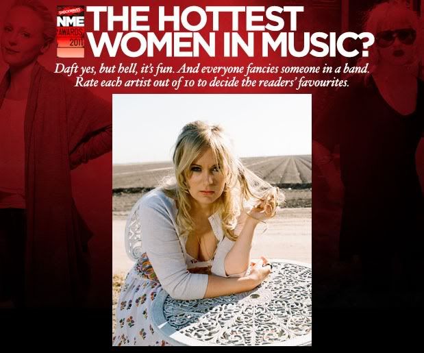 Isobel Campbell 2 on NME's 2010's Hottest Women In Music