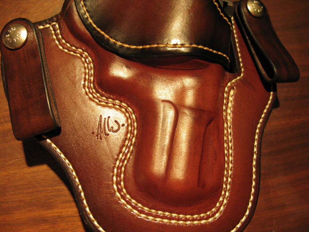 Adams leather works revolver holster 1911 Firearm Addicts