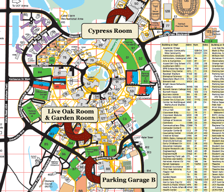 map of ucf