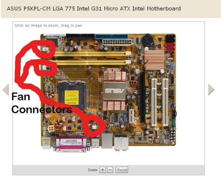 motherboard fan connector