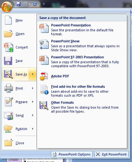 How To Make A Powerpoint In Windows Vista