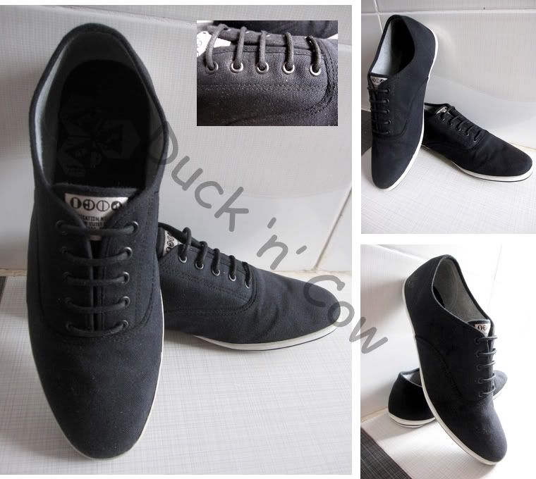 Giày mang với quần lửng