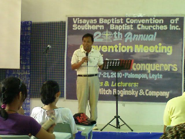 Rev. Fred Aviles lecturing about family.