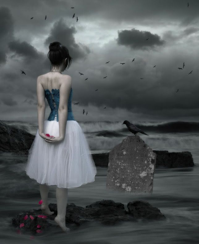 Fantasy Women Mourning Pictures, Images and Photos