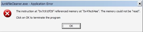 ErrorWhenCleaningJunkFiles.jpg