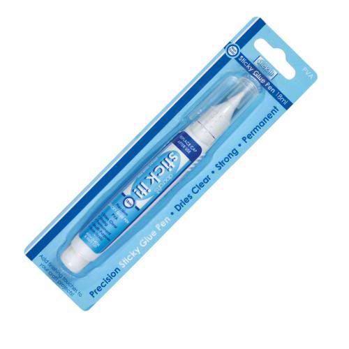Stick it Sticky PVA precision GLUE PEN 18ml card making scrapbooking