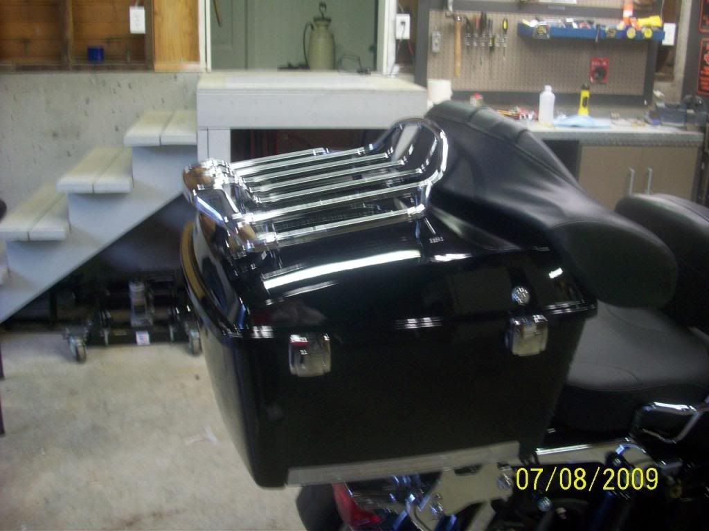 Air Wing Tour-Pak Luggage Rack - Harley Davidson Forums