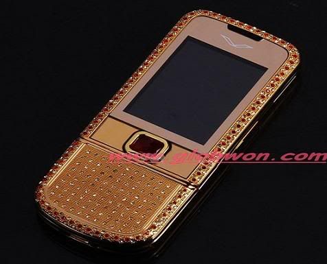nokia 8800 gold diamond phone from www.globwon.com