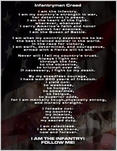 Infantry Creed