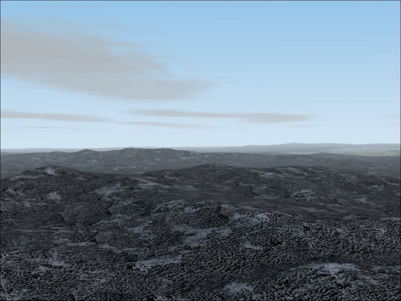 View from cockpit