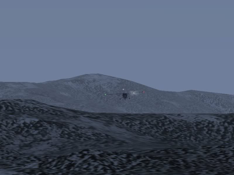 Coming in to land