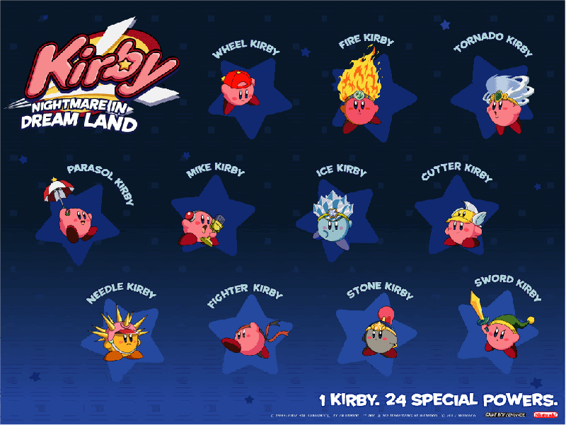 All Kirby Forms