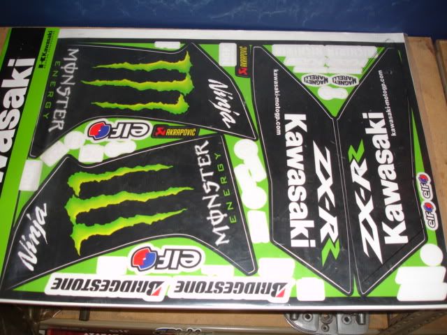 ZX10 Monster Energy Graphics Kit