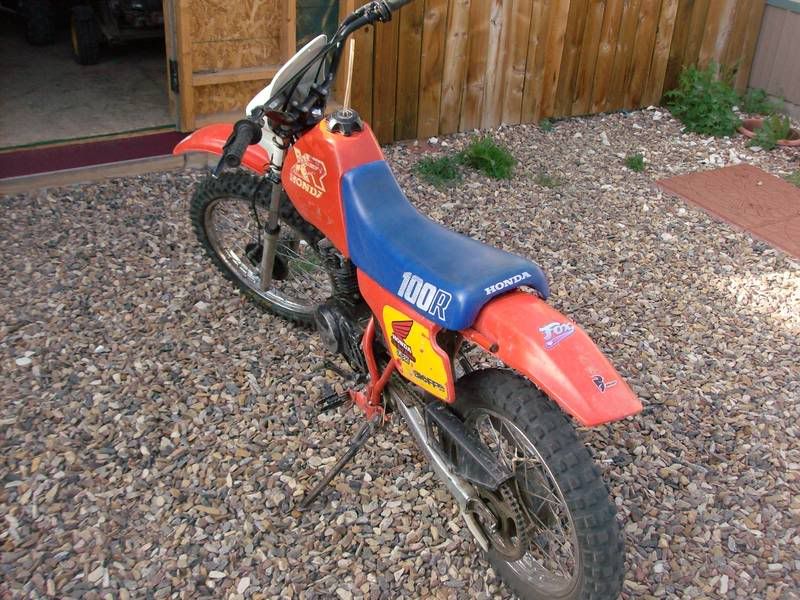 1986 Honda xr100r #6