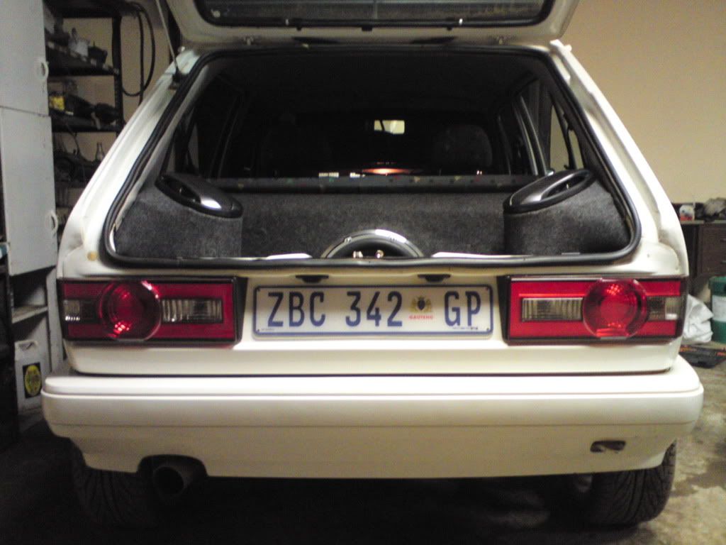 Sound system in a Mk1 Golf