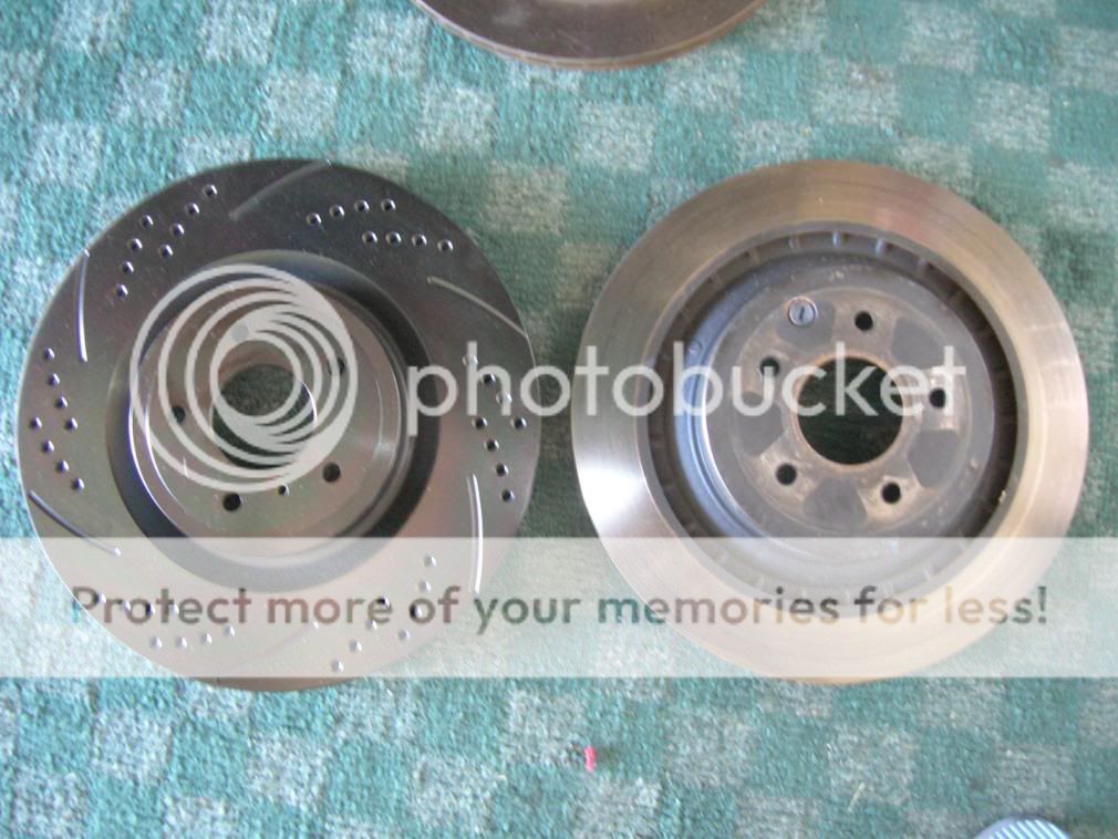 DIY slotted/drilled rotor install MyG37