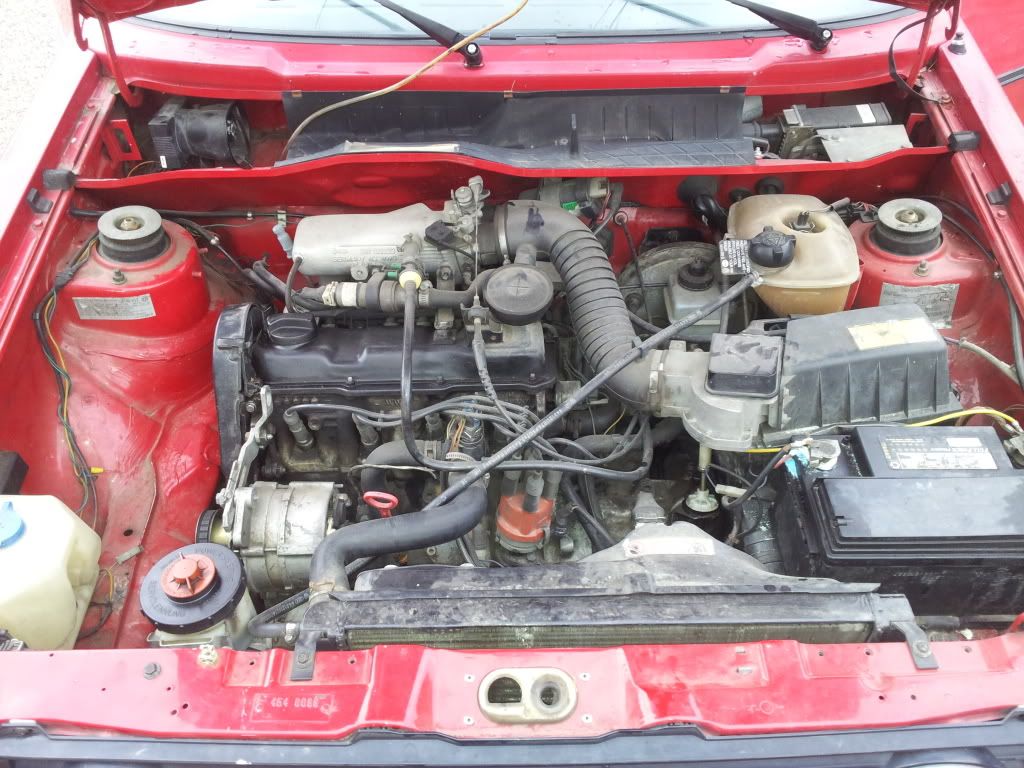 I just saw this pic of another person, this might help, mine its a 91' with cruise control, but this one might be like yours: