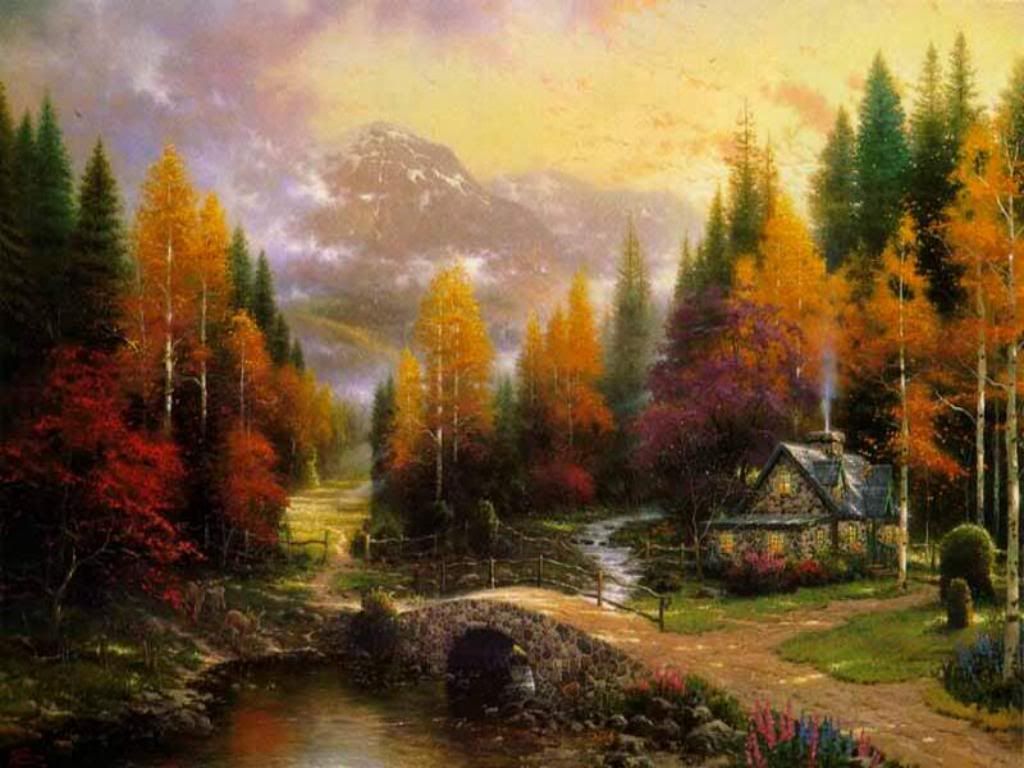 Artist Thomas Kinkade Fall Photo by Mistress_Vader_Photos | Photobucket