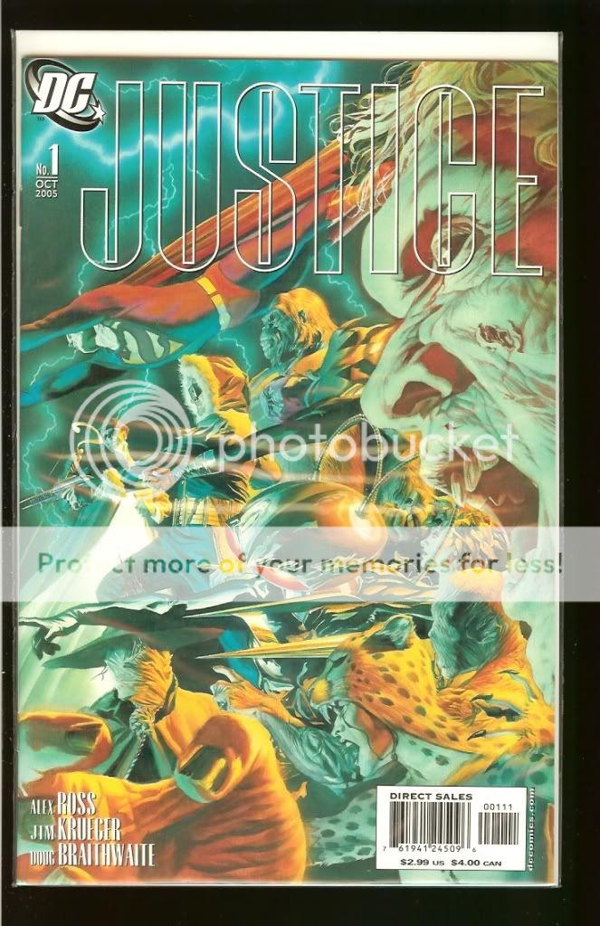 JUSTICE #1 12 (Complete Series) NM Lot of 12, DC 2005 Alex Ross  