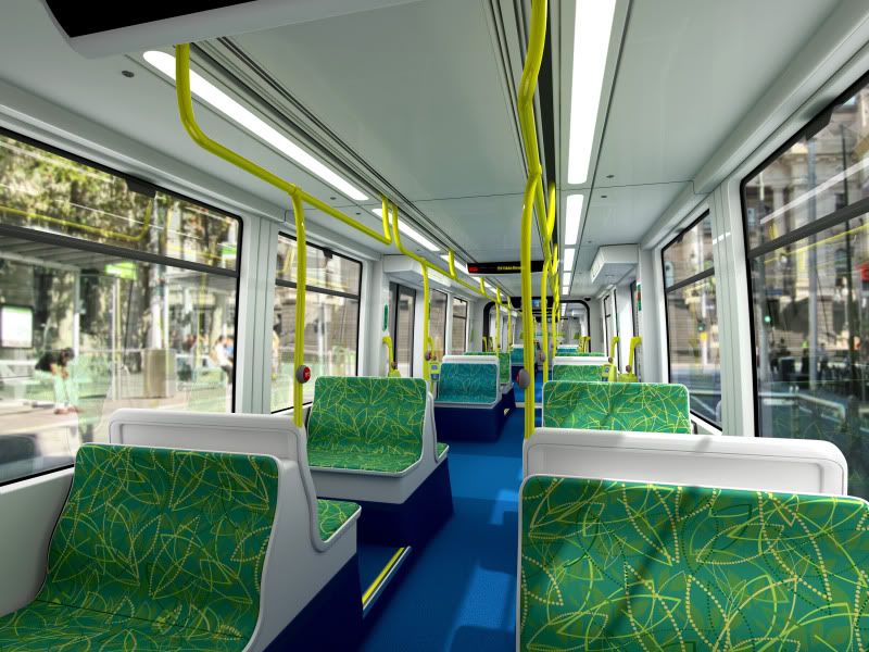 Melbourne E Class tram - first pictures (?) -